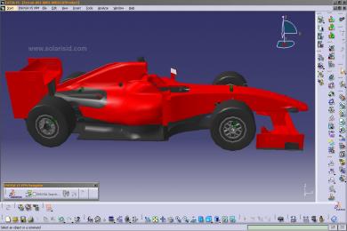 Screenshot Formel 1 Design