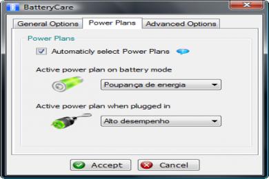Screenshot Battery Care