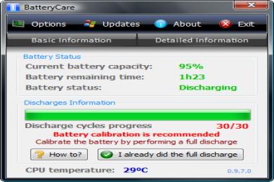 Capture Battery Care