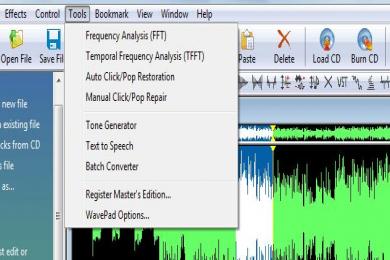Capture WavePad Sound Editor