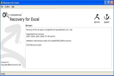 Capture Recovery For Excel