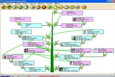 Screenshot The Family Tree of Family