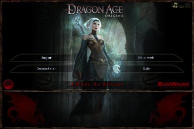 Screenshot Dragon Age: Character Creator