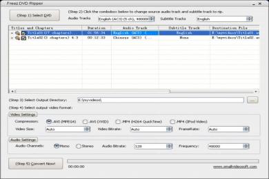 Captura Freez DVD Ripper