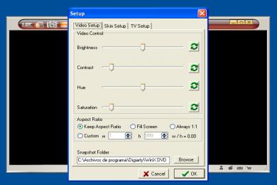 Screenshot WinX DVD Player