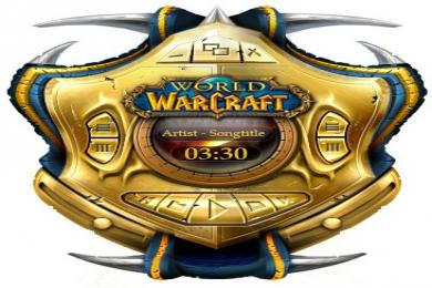 Screenshot World of Warcraft WMP Skin