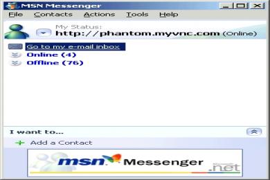 Captura MSN Messenger