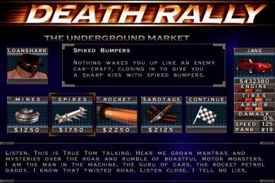 Screenshot Death Rally