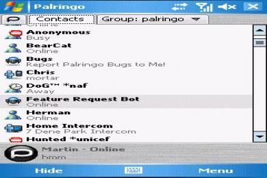 Screenshot Palringo