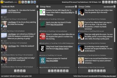 Screenshot Tweet Deck