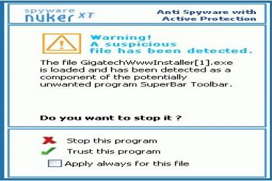 Cattura Spyware Nuker XT