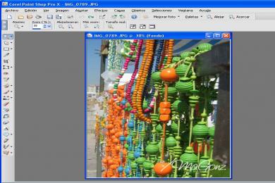 Screenshot Corel Paint Shop Pro Photo