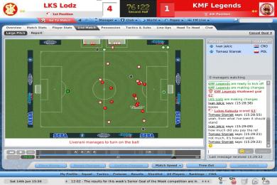 Screenshot Football Manager Live