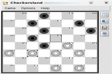 Capture Checkers Land
