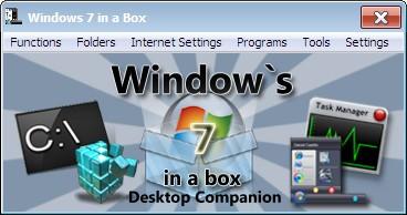 Screenshot Windows 7 In A Box