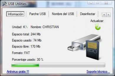 Screenshot USB Utilities