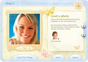 Screenshot Luxand BabyMaker