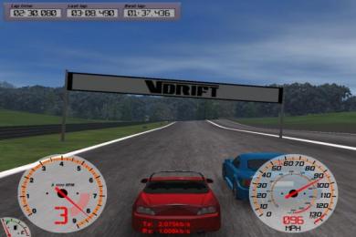 Screenshot VDrift