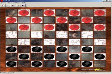 Screenshot MVP Checkers