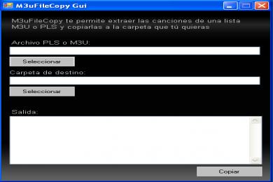 Captura M3u File Copy