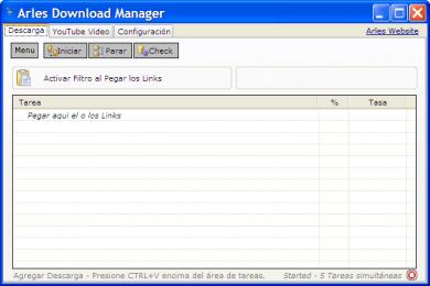 Capture Arles Download Manager