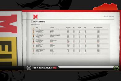 Screenshot FIFA Manager 08