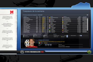 Screenshot FIFA Manager 08