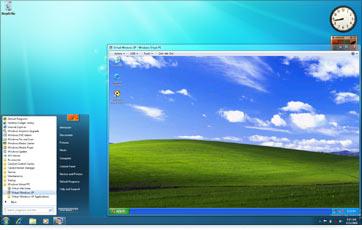 Рисунки Windows Virtual PC