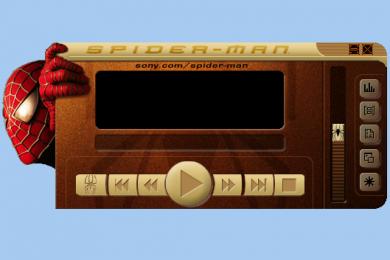 Captura Windows Media Player Spiderman Skin