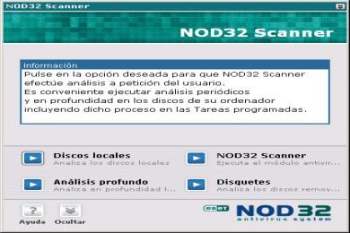 Screenshot NOD32 Antivirus