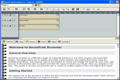 Screenshot SoundTrek Drummer