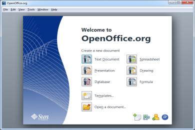 Screenshot Open Office Portable