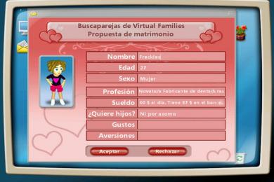 Screenshot Virtual Families