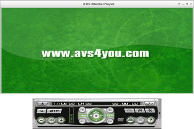 Screenshot AVS Media Player
