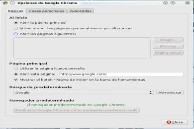 Screenshot Google Chrome