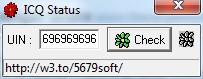 Capture ICQ Status