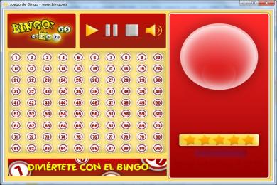 Screenshot Juego de Bingo