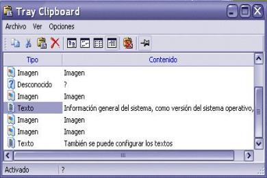 Screenshot Power Tray