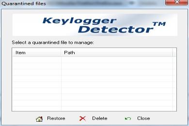 Screenshot Keylogger Detector