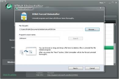 Screenshot IObit Uninstaller