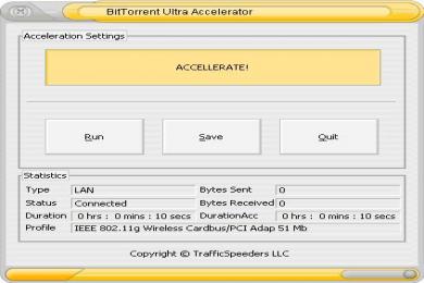 Cattura BitTorrent Ultra Accelerator
