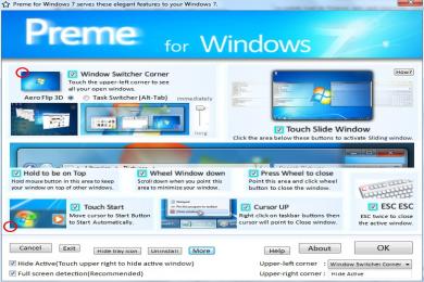 Screenshot Preme for Windows 7