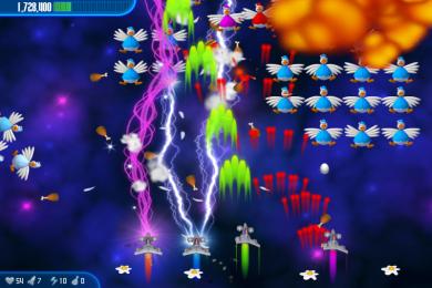 Screenshot Chicken Invaders 3: Revenge of the Yolk Xmas