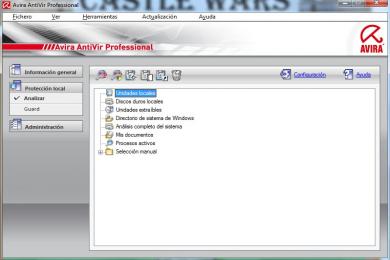 Screenshot Avira AntiVir Professional