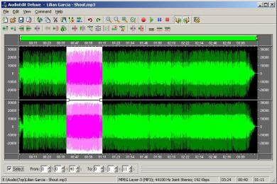 Screenshot AudioEdit Deluxe