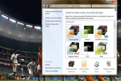 Screenshot EA Sports World Cup Theme