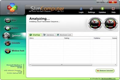 Screenshot Slim Computer