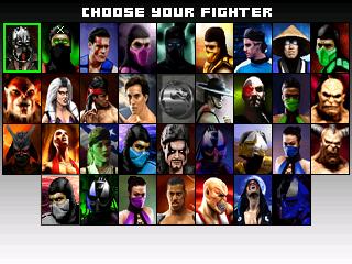 Screenshot Mortal Kombat Project