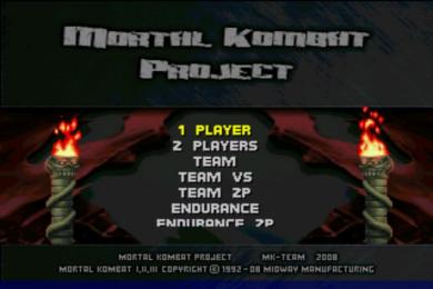 Opublikowano Mortal Kombat Project