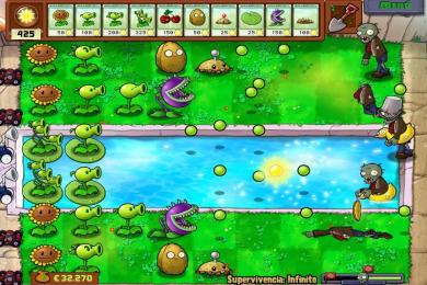 Screenshot Plants Vs Zombies